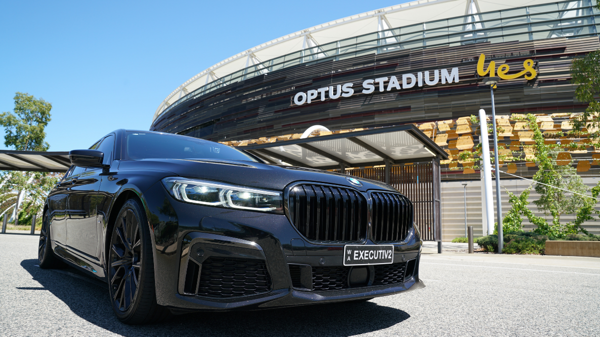 BMW 7 Series chauffeur vehicle Perth