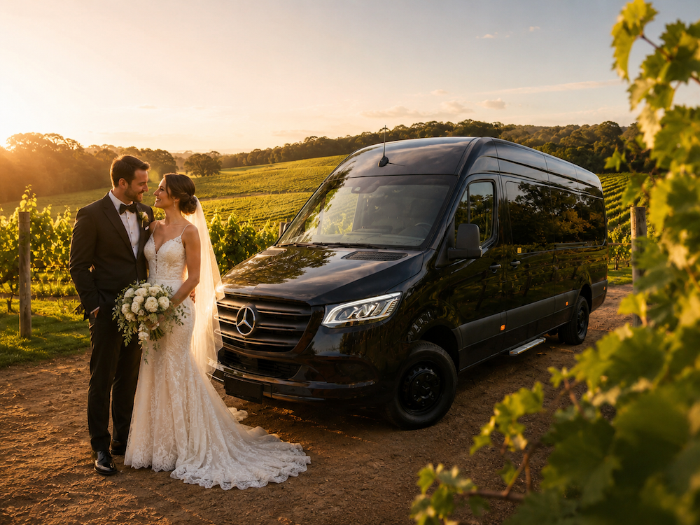 Wedding chauffeur Perth