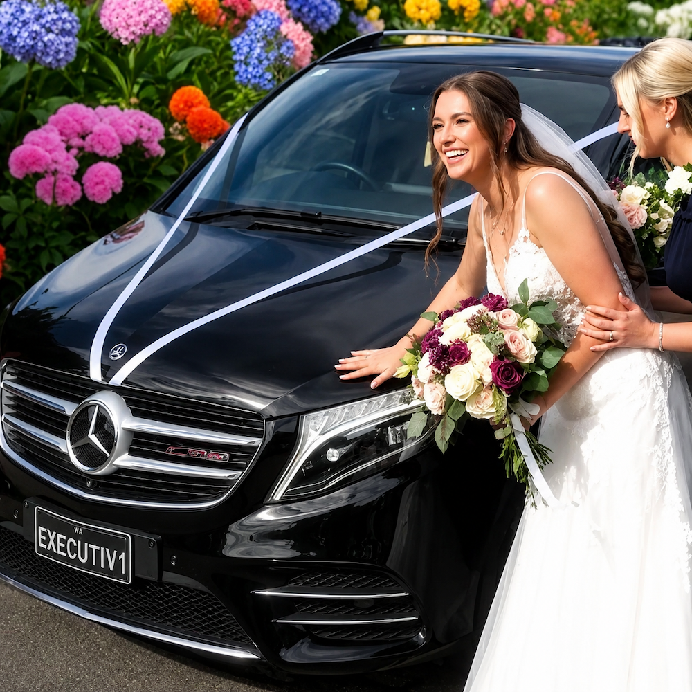 Perth wedding reception and event transport