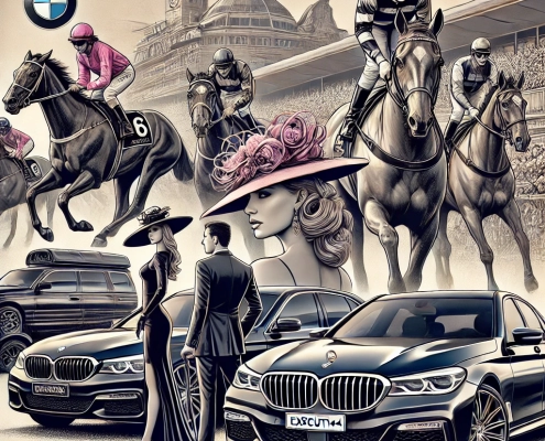 Arrive in luxury to Melbourne Cup events with Perth Executive Chauffeurs, featuring premium vehicles like the BMW 7 Series and Mercedes-Benz V-Class