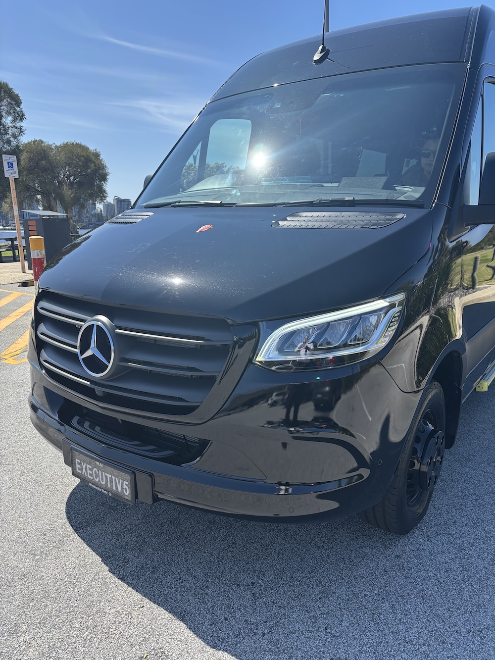 Mercedes-Benz Sprinter luxury group transport Perth