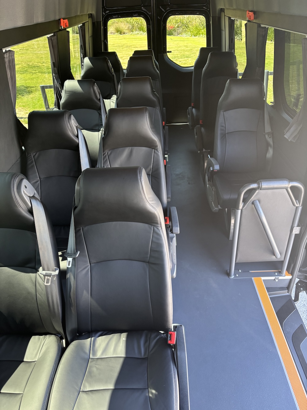 Mercedes-Benz Sprinter passenger seats